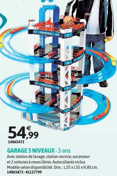 garage 5 niveaux - 3 ans