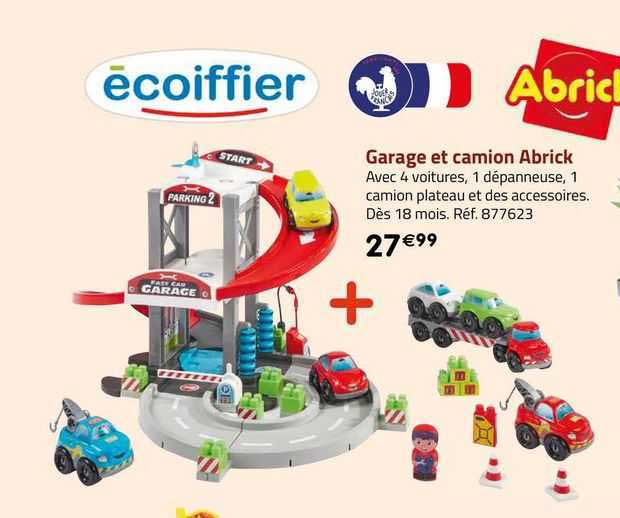 garage et camion abrick