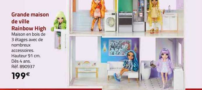 grande maison de ville rainbow high