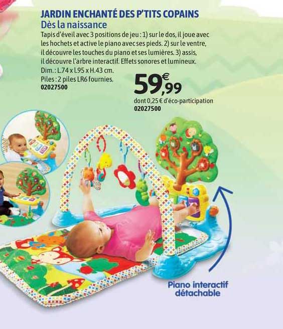 jardin enchanté des p'tits copains