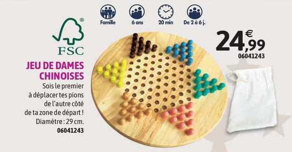 jeu de dames chinoises