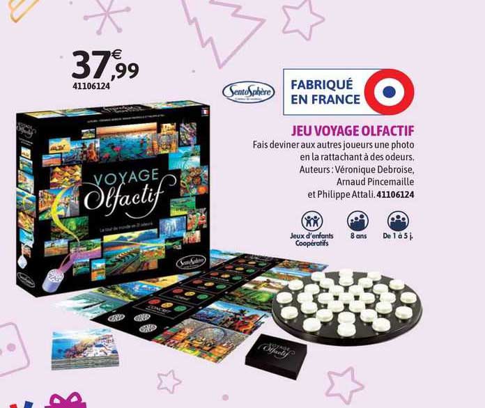 jeu voyage olfactif sentoSphère