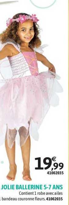 jolie ballerine 5-7 ans