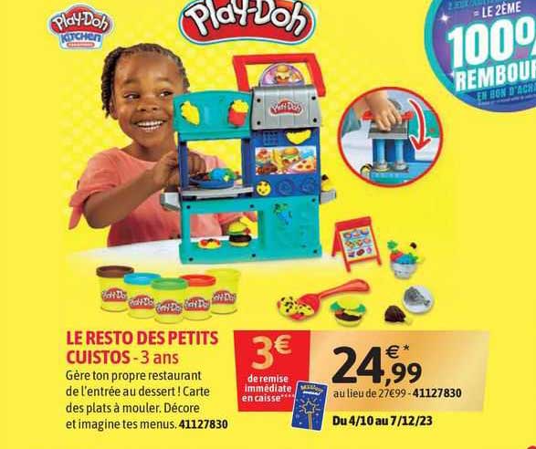ke resti des petits cuisto play-Doh - 3 ans