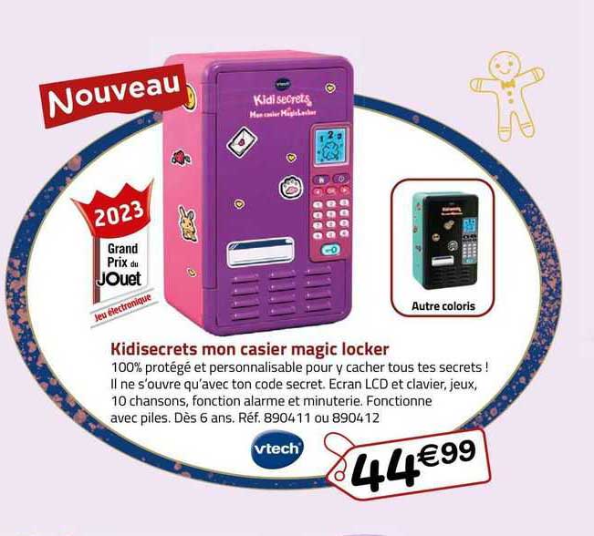 kidisecrets mon casier magic locker