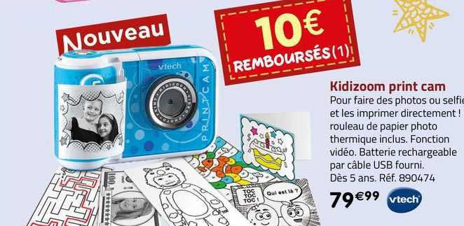 kidizoom print cam vtech