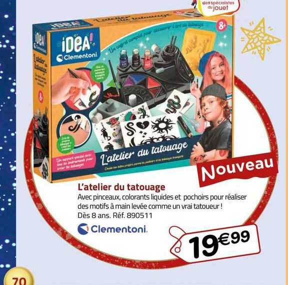 l'atelier du tatouage clementoni