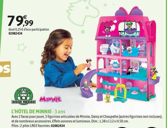 l'hôtel de minnie - 3 ans
