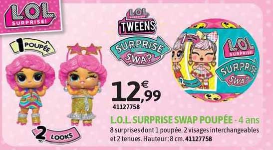 l.o.l. surprise swap poupée