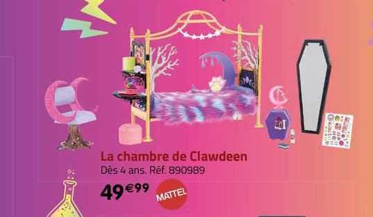 la chambre de clawdeen