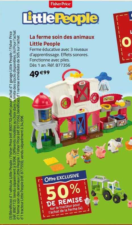 la ferme soin des animaux little people