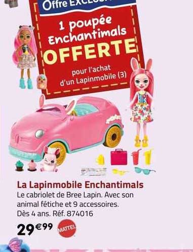 la lapinmobile enchantimals