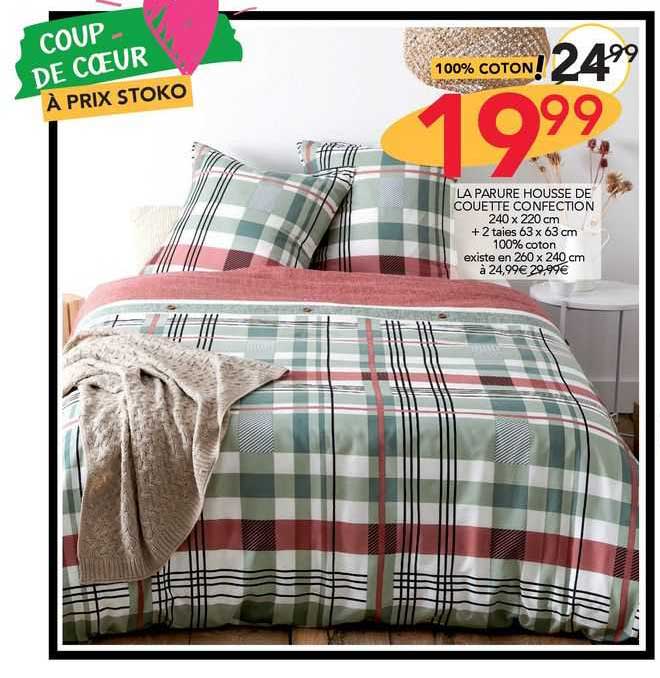 la parure housse de couette confection