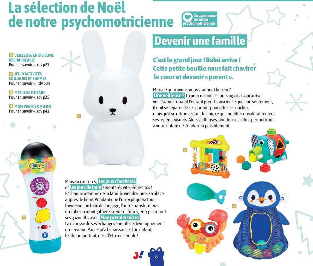 la sélection de noël de notre psychomotricienne