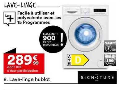 Lave-linge Hublot