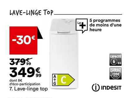 lave-linge top