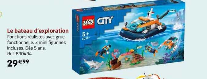 le bateau d'exploration