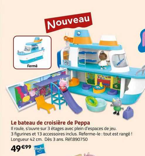 le bateau de croisière de peppa