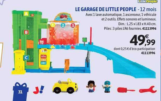 le garage de little people