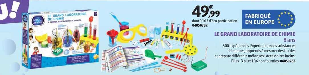 Le Grand Laboratoire De Chimie - 8 Ans