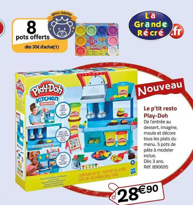le p'tit resto play-doh
