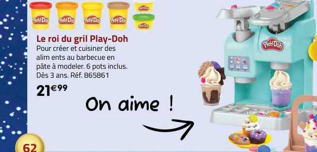 le roi du grill play-doh