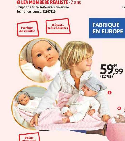lea mon bébé realiste