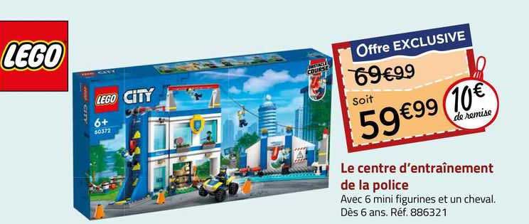 lego le centre d'entraînement de la police