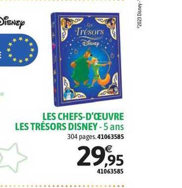 les chefs-d'œuvre les trésors disney