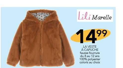 lili marelle la veste à capuche