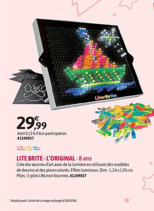 lite brite - l'original