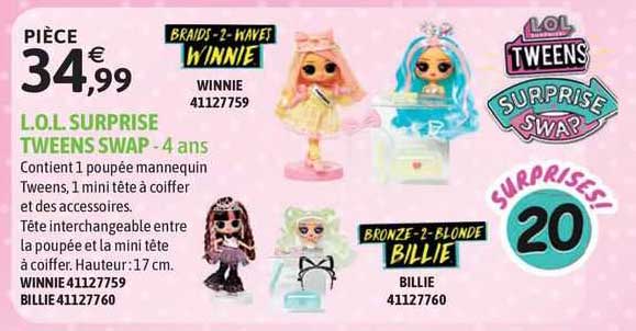 lol surprise tweens swap