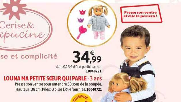 louna ma petite sœur qui parle