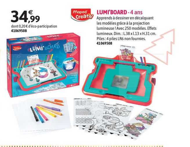 lumi'board maped creativ