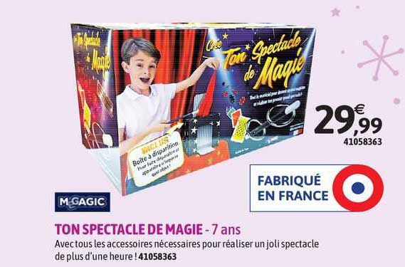 m-gagic ton spectacle de magie - 7 ans