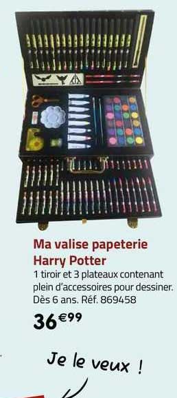 ma valise papeterie harry potter