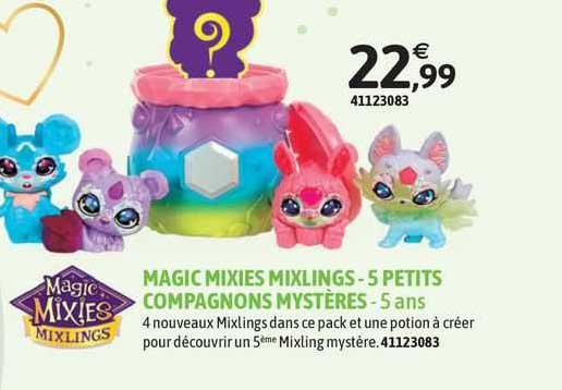 magic mixies mixlings - 5 petits compagnons mystères