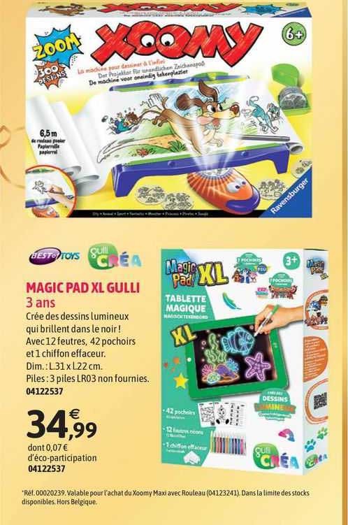 magic pad XL gulli best of toys