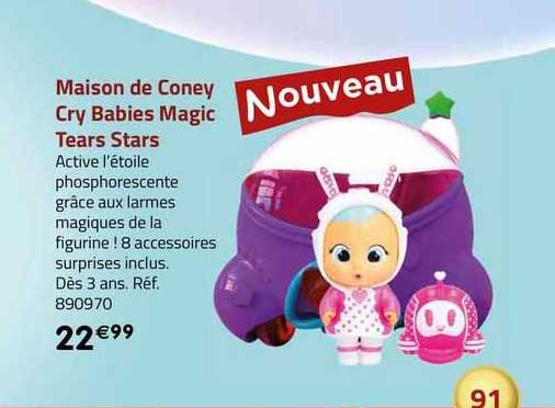 maison de coney cry babies magic tears stars