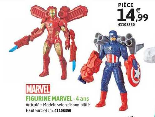 marvel figurine marvel - 4 ans