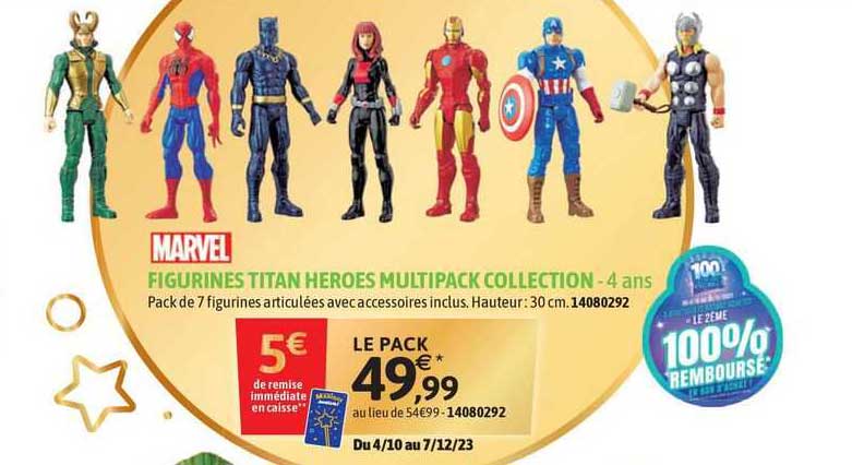 marvel figurines titan heroes multipack collection