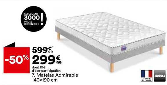 matelas admirable