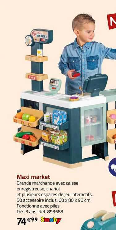 maxi market smoby