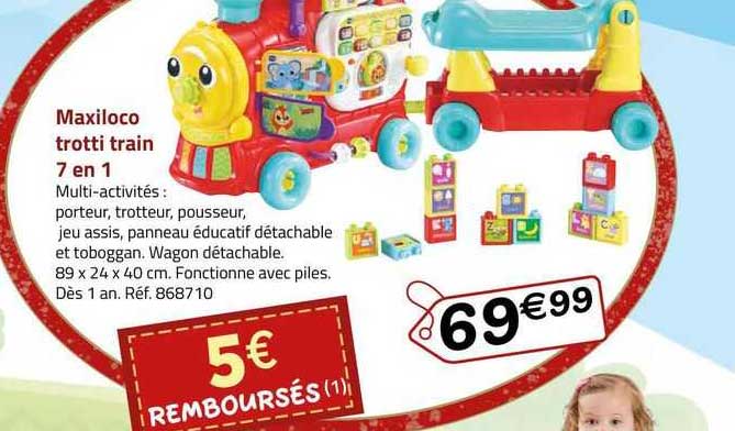 maxiloco trotti train 7 en 1