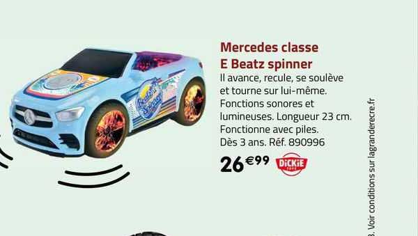 mercedes classe e beats spinner