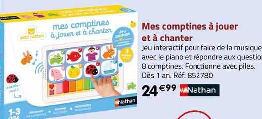 mes comptines à jouer et à chanter nathan