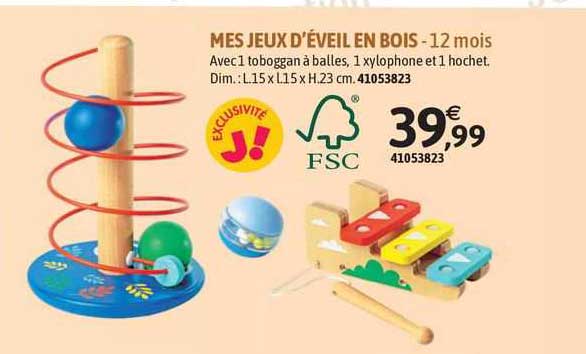 mes jeux d'éveil en bois