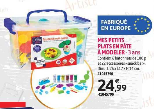 mes petits plats en pâte à modeler