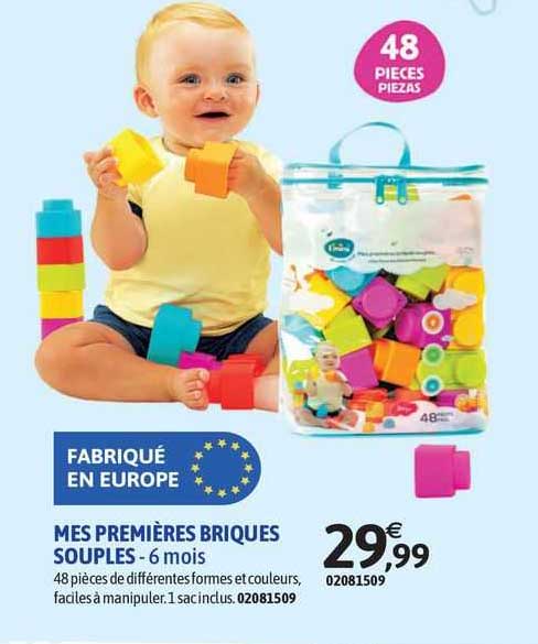 mes premières briques souples