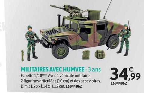 militaires avec humvee - 3 ans